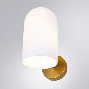 Бра 1*E14 A5454AP-1PB белый/медь Cassel Arte Lamp