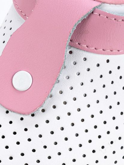 Сабо жен. 74-04А (белый/розов)