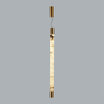 6687/25L L-VISION ODL24 219 Подвесной светильник латунь/металл/алебастр IP20 LED 40W 3000/4000 MARBELLA