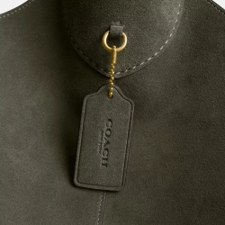 COACH СУМКА ЧЕРЕЗ ПЛЕЧО BROOKLYN 39, ОЛИВКОВЫЙ