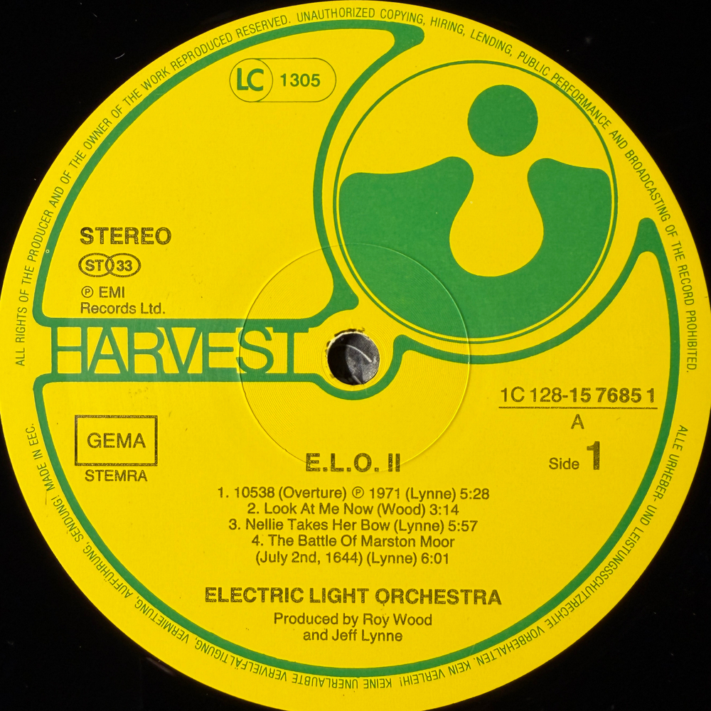 The Electric Light Orchestra ‎– Milestones - E.L.O 1 / E.L.O. 2 2LP (Европа) Т