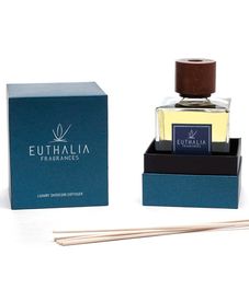 Vanilla Peach, ароматический диффузор с палочками, Euthalia Fragrances