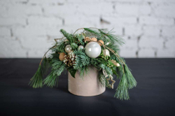 Новогодняя композиция Шампань