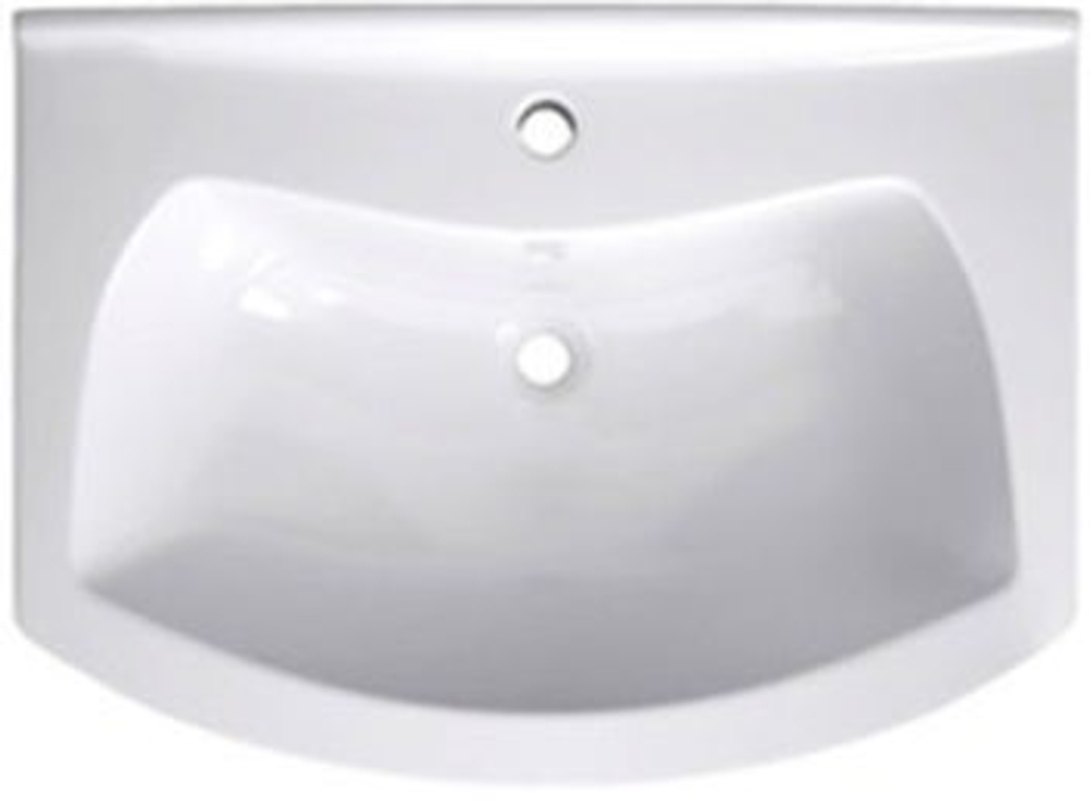 Раковина подвесная PLATO, 61x43, белая, SW-PL19061-CR