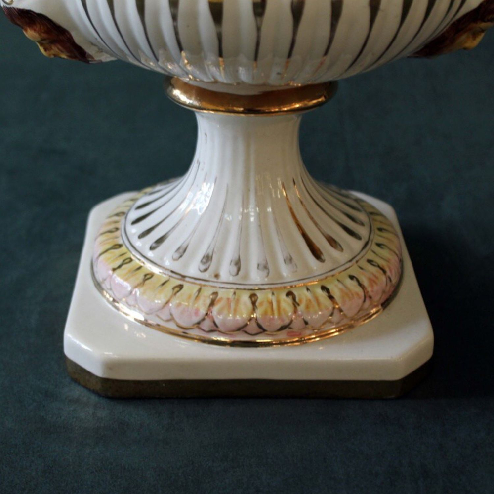 Винтаж: Ваза/Кубок Capodimonte
