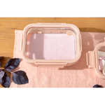 Контейнер для запекания, хранения и переноски продуктов в чехле smart solutions, 640 мл, бежевый