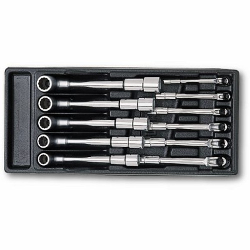 519/291N Набор на ложементе полых двухсторонних "Г-образных" ключей 11 предметов,  USAG (Италия)