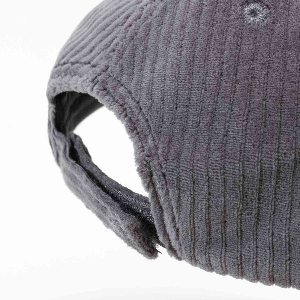 Кепка Ymkashix Velvet Face Flower графитовая