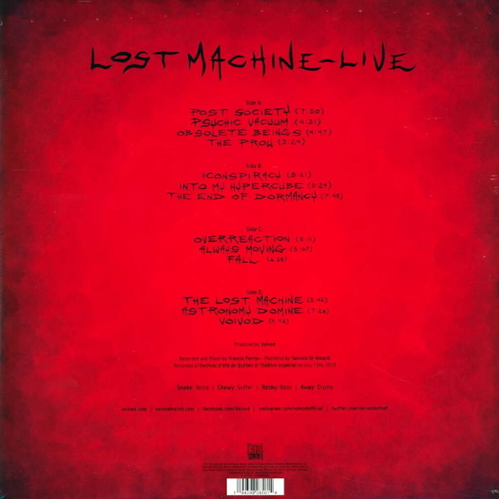 Voivod / Lost Machine-Live (2LP)