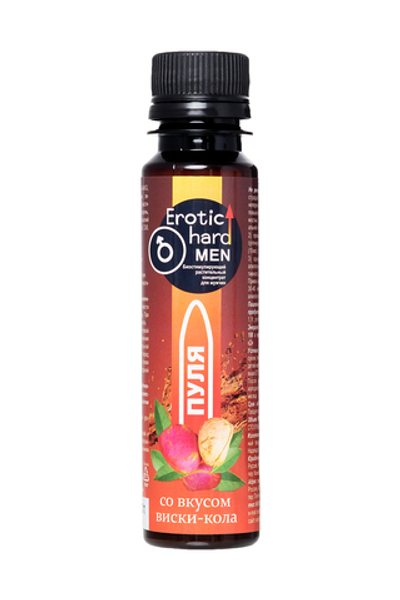 Мужской возбудитель биоконцентрат со вкусом виски-кола 100 мл
