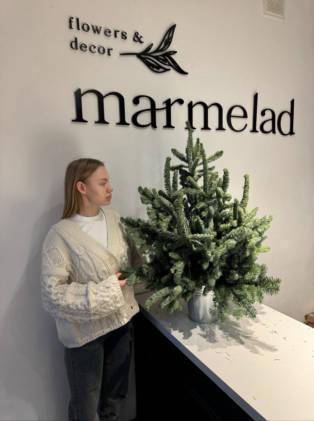 Елка декоративная h-100см