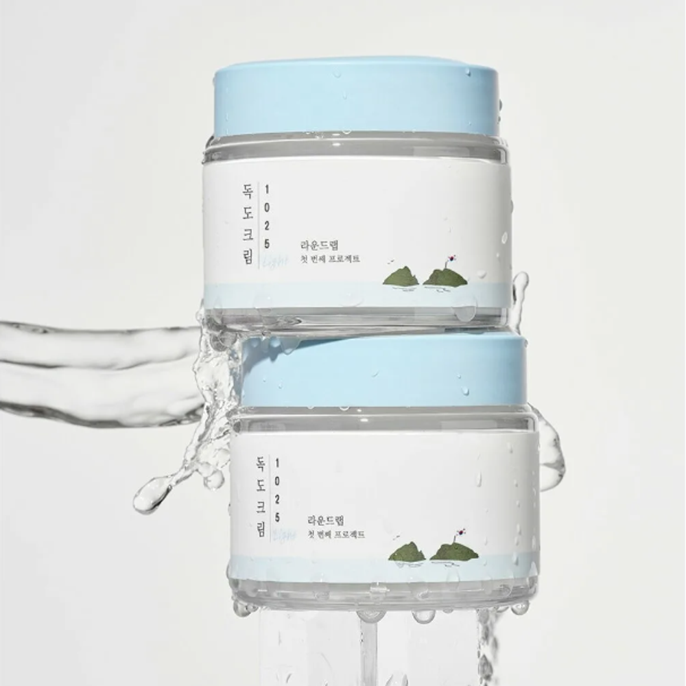 ROUND LAB Крем лёгкий увлажняющий с комплексом минералов 1025 Dokdo Light Cream (80 мл)