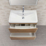 Тумба под раковину BelBagno ACQUA-900-2C-SO-RR подвесная Rovere Rustico