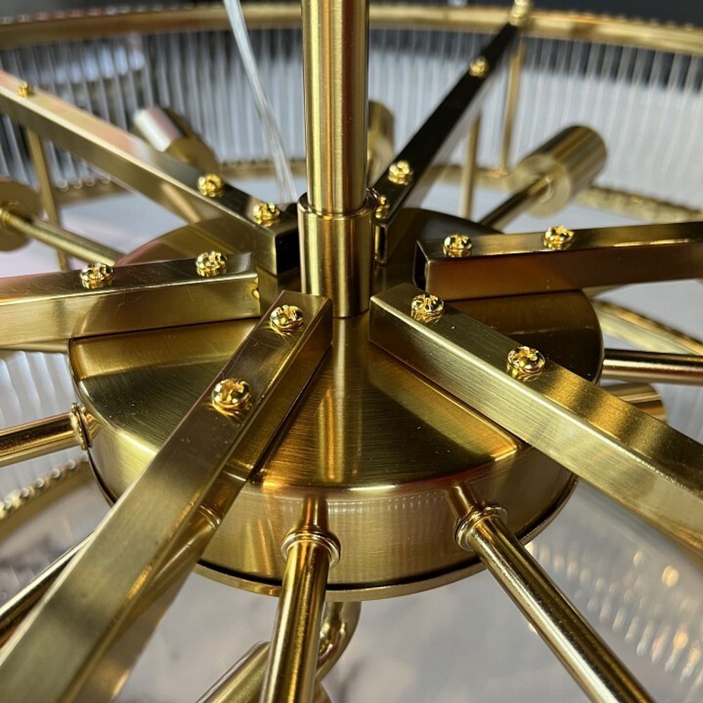 Светильник на штанге Imperiumloft RH Marais Round Chandelier 40,2668