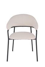 Стул обеденный Leya кремовый