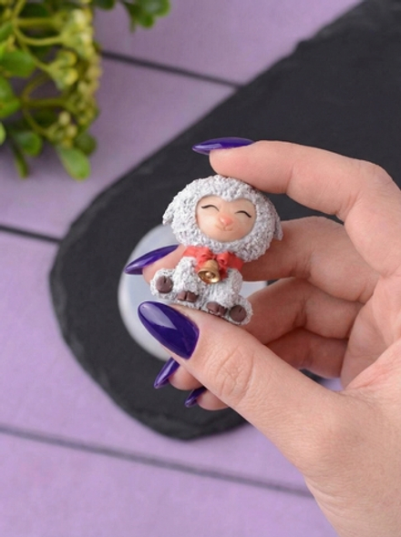 Силиконовый молд "Овечка" #1