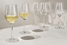 Набор из 6-ти стеклянных бокалов для белого вина MW827-AS0003, 345 мл, прозрачный