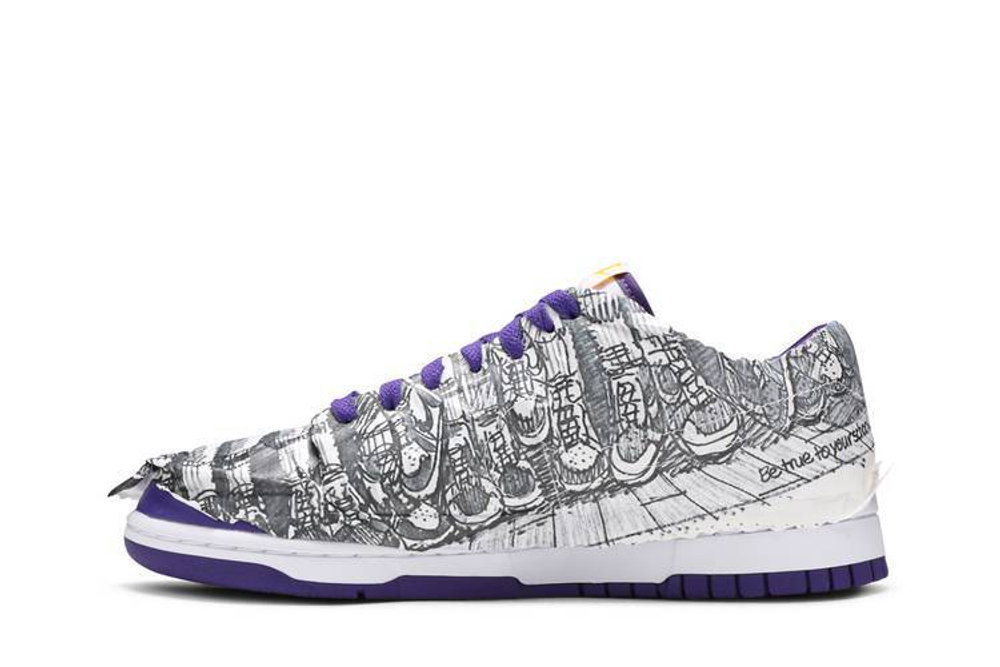 Кроссовки Nike Dunk Low "Flip The Old School" (Женская размерная сетка)