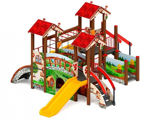 Детский игровой комплекс В гостях у сказки ДИК 1.05.01-29 H=900