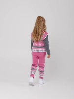 Жилетка вязаная на молнии