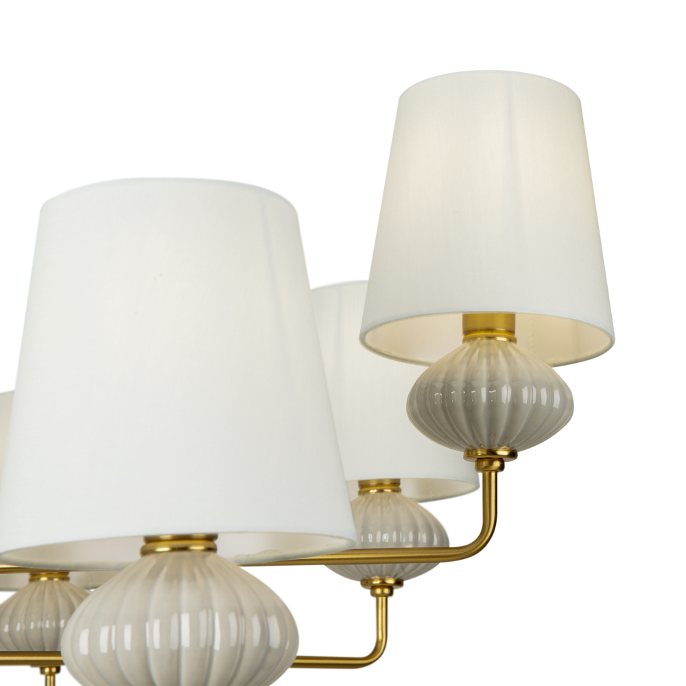 Подвесная люстра Freya Ceramics FR2029PL-08BS