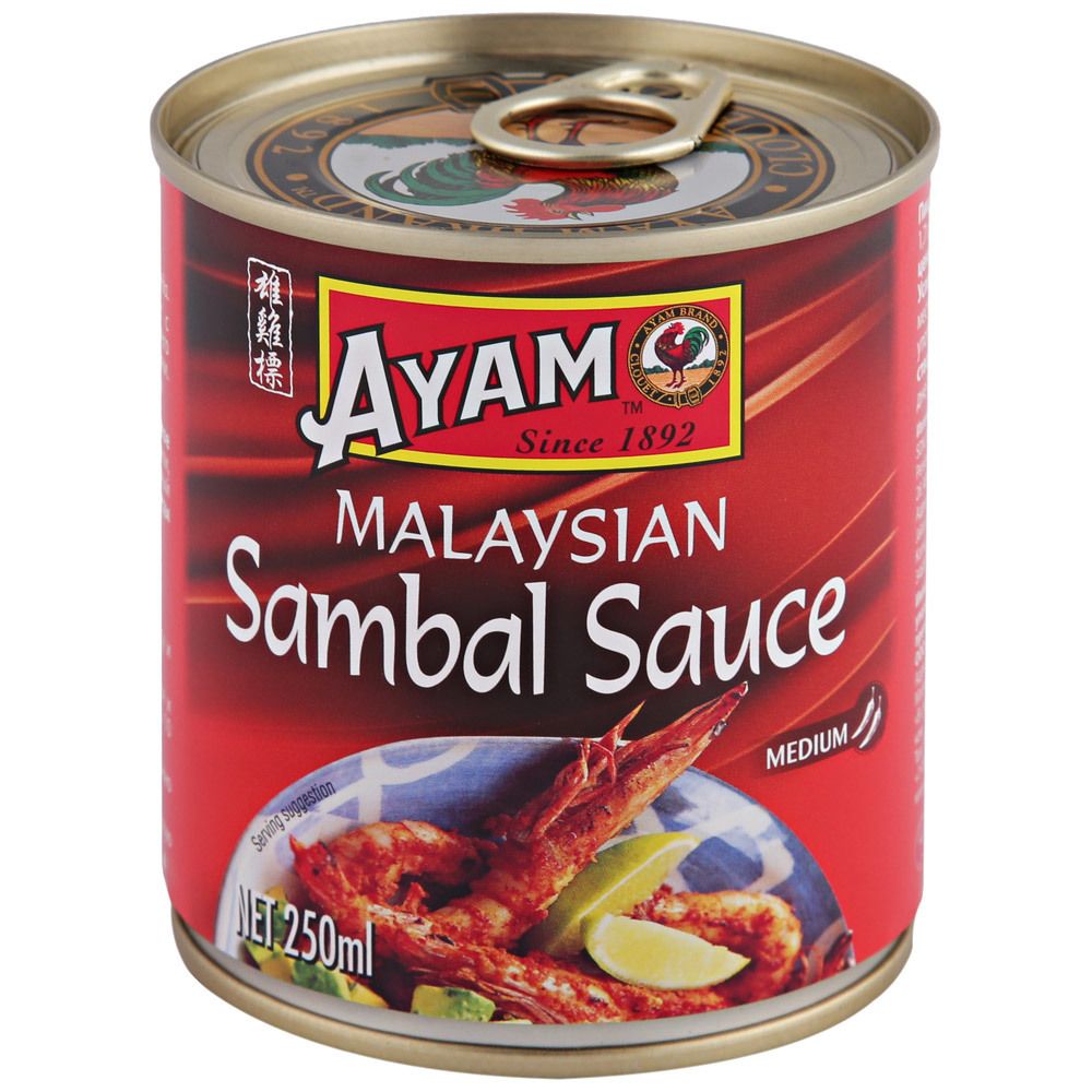 Соус Самбал Ayam Malaysian Sambal Sauce ж/б 250 мл