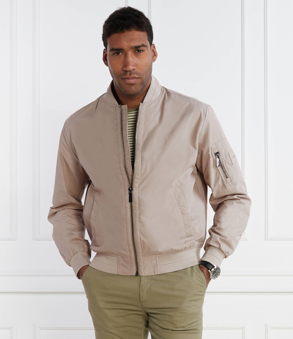Куртка бомбер Calvin Klein - бежевый(K10K112783)