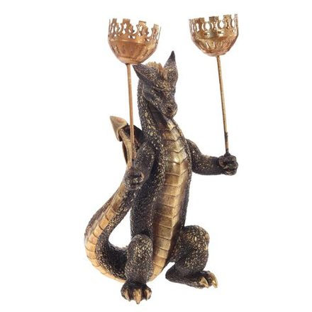 GAEM Подсвечник "Дракон", D6 см, L15 W15 H34 см