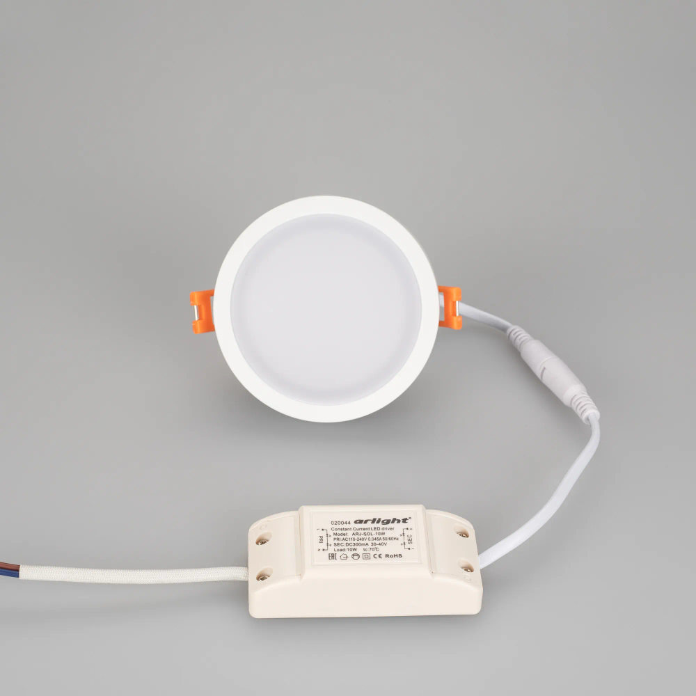 Светодиодная панель LTD-95SOL-10W Day White (Arlight, IP44 Пластик, 3 года) 017990