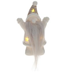 GAEM Фигурка декоративная "Дед Мороз" с подсвет (2хLR44), L8 W6 H13 см, 2в.