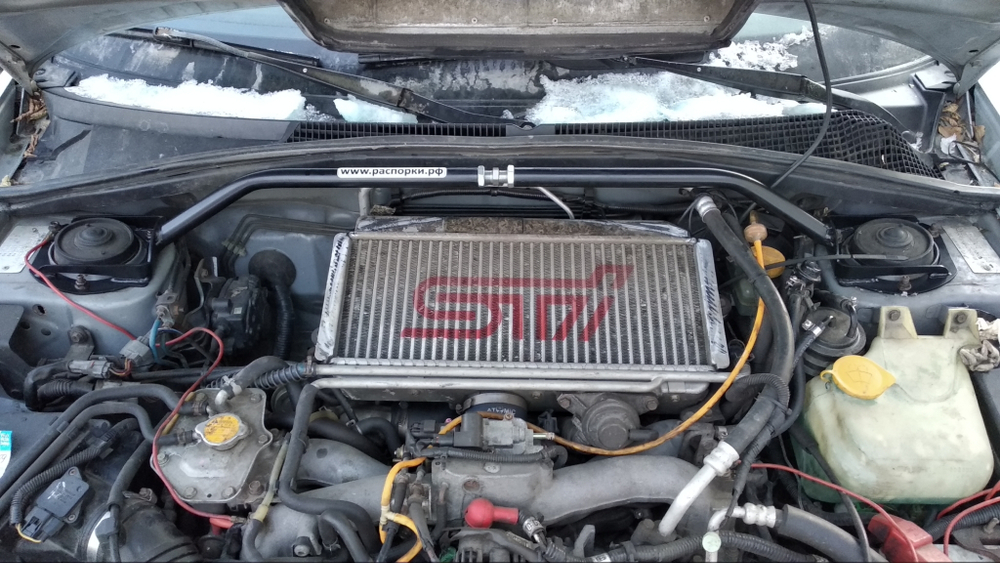 Распорка передних стоек (регулируемая) Subaru Forester SG (ПОД ЗАКАЗ)