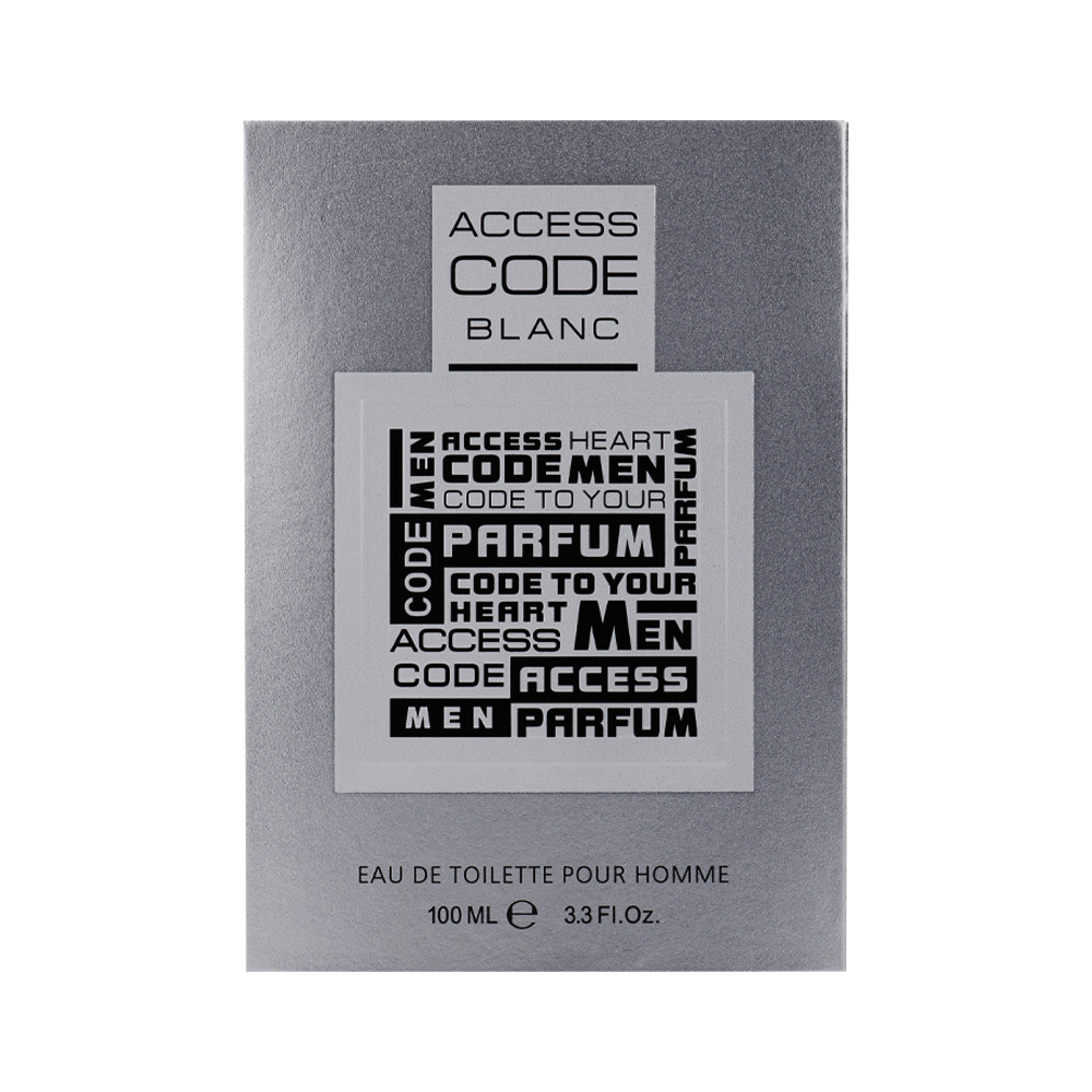 Вода туалетная Access Code Blanс (Аксес Код Бланк) - 100ml for men