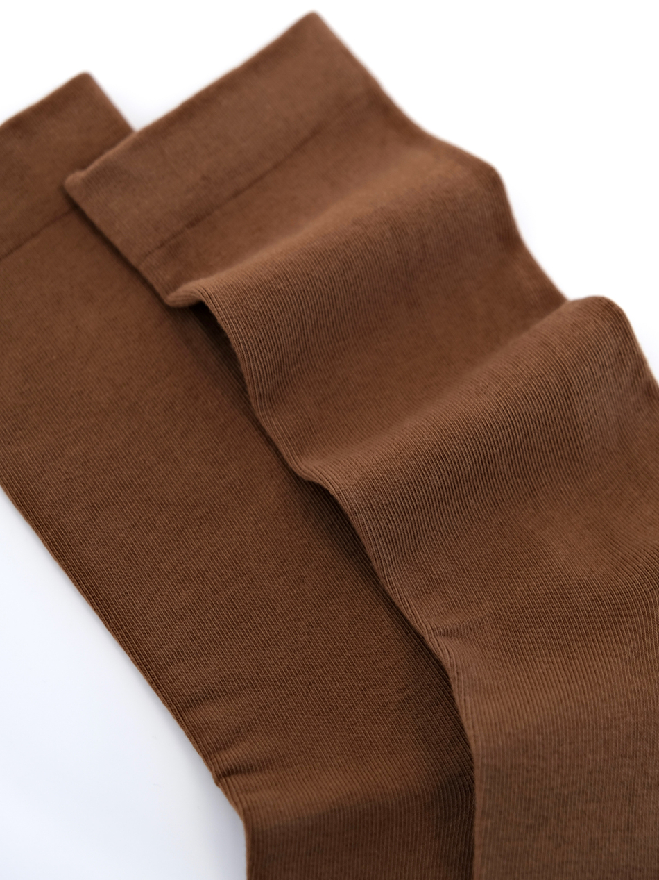 Высокие носки гладкий хлопок