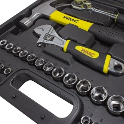 Набор инструментов 128пр. 1/4''3/8''(6гр)(4-21мм) WMC TOOLS WMC-30128 Top Done