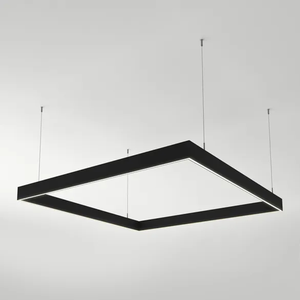 Светильник ALT-LINEAIR-QUADRAT-FLAT-UPDOWN-DIM-1375-170W Warm3000 (BK, 100 deg, 230V) (Arlight, IP20 Металл, 3 года) 040635