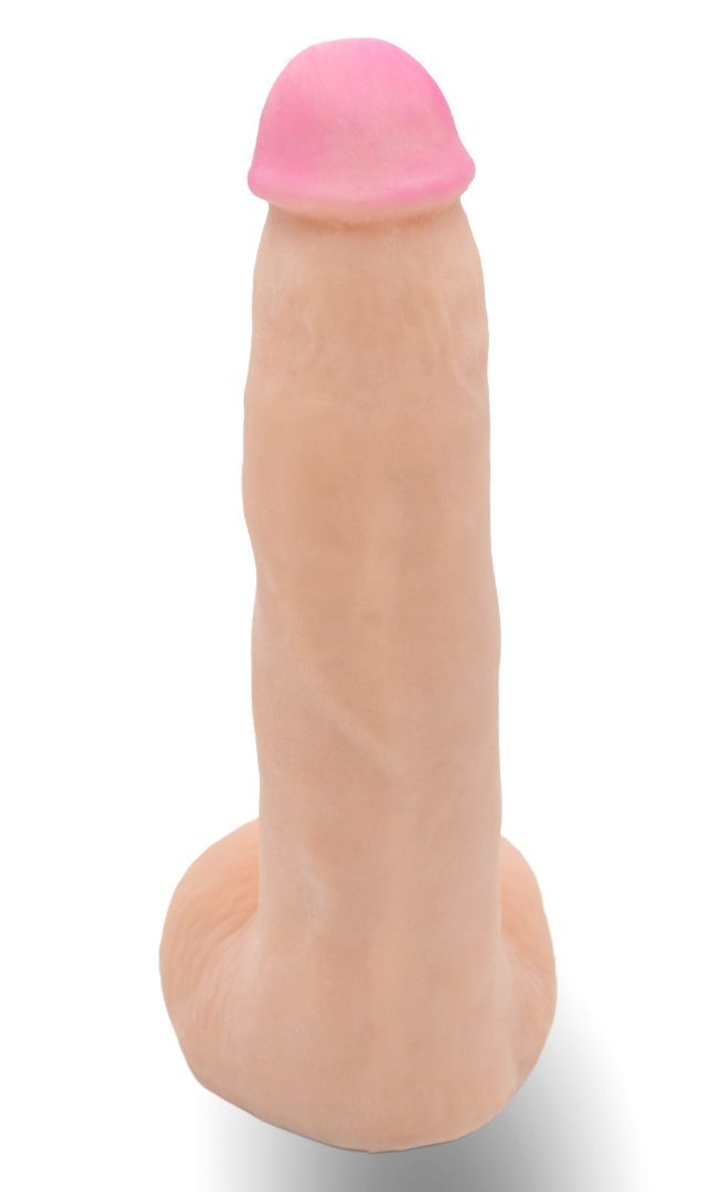 Телесная насадка Harness с коннектором - 19 см. (Цвет: телесный)