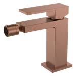 Смеситель для биде Qubic Brushed Bronze