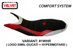 Ducati Hypermotard 821 939 2013-2018 Tappezzeria чехол для сиденья Varna-SC Комфорт