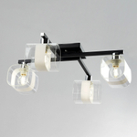 Citilux Вирта CL139145 Люстра потолочная Чёрная Матовая