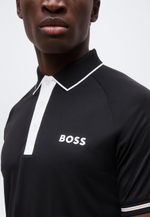 BOSS SERVE - Футболка-поло - Чёрный