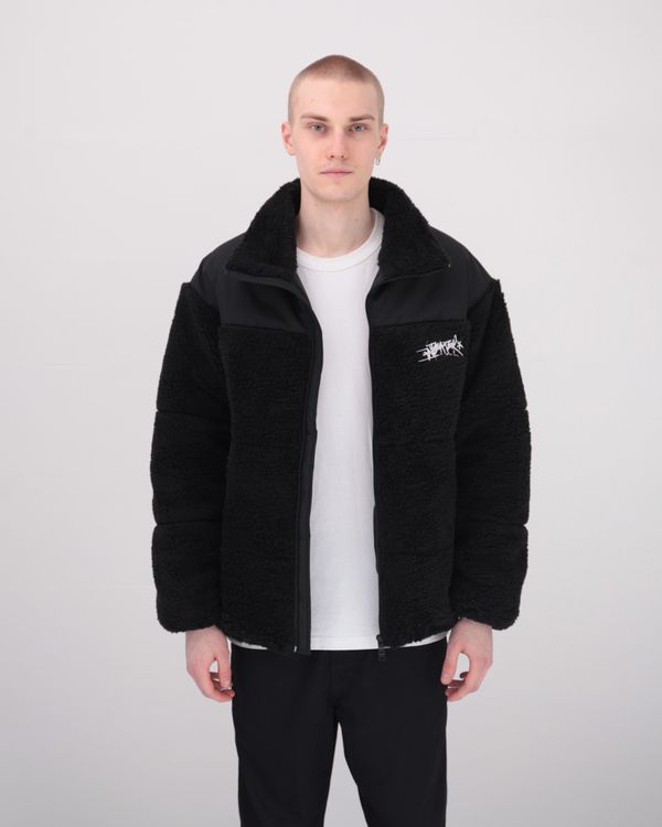 Куртка Downlight Sherpa Черная - фото 1