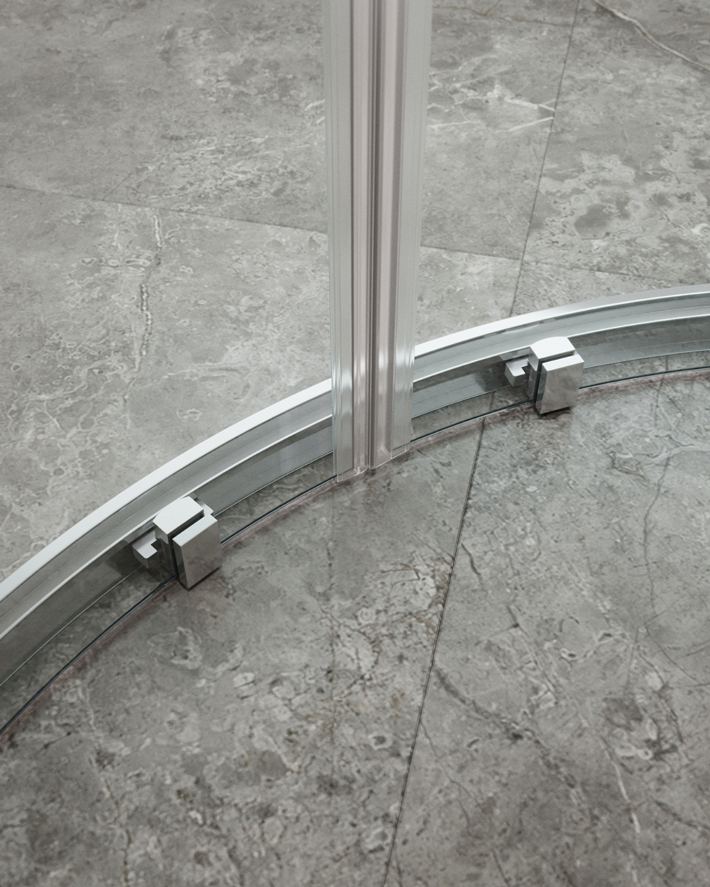 Душевой уголок Cezares MOLVENO-RH-2-110/90-C-Cr-IV, 110х90х195, профиль хром, стекло прозрачное