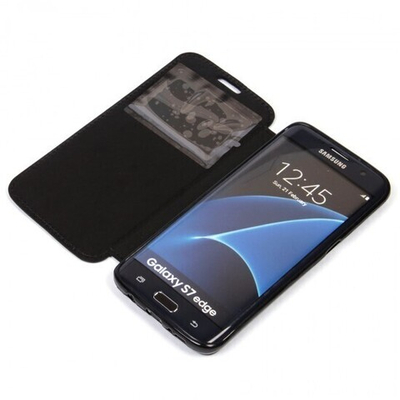 Чехол-книжка с магнитом для Samsung Galaxy S7 Edge, 007174-2 Розовый