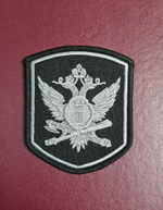 Шеврон вышитый ФССП Орел черный фон