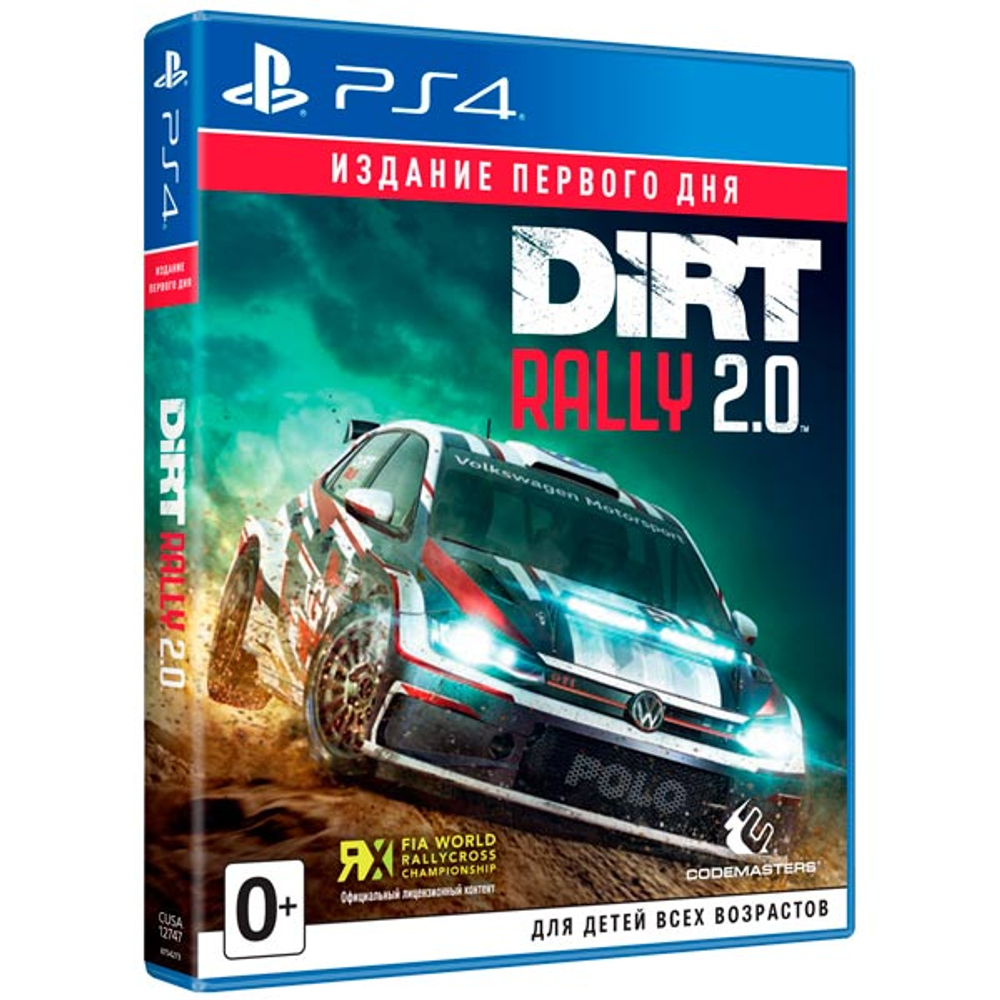 Dirt Rally 2.0 [PS4] Б/У