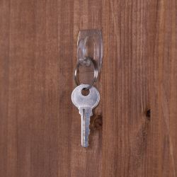 Крючки СИЛА SCH-K20-T6 для ключей с технологией бесследного удаления 6 шт 8 полосок до 400 г прозрачные | Сила