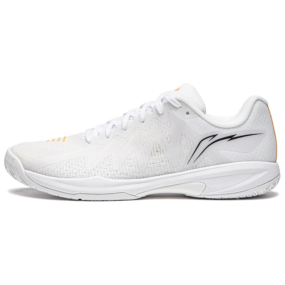 Li Ning Table Tennis Collection Abrasion Resistant Breathable Low top Table Tennis Shoes Unisex White