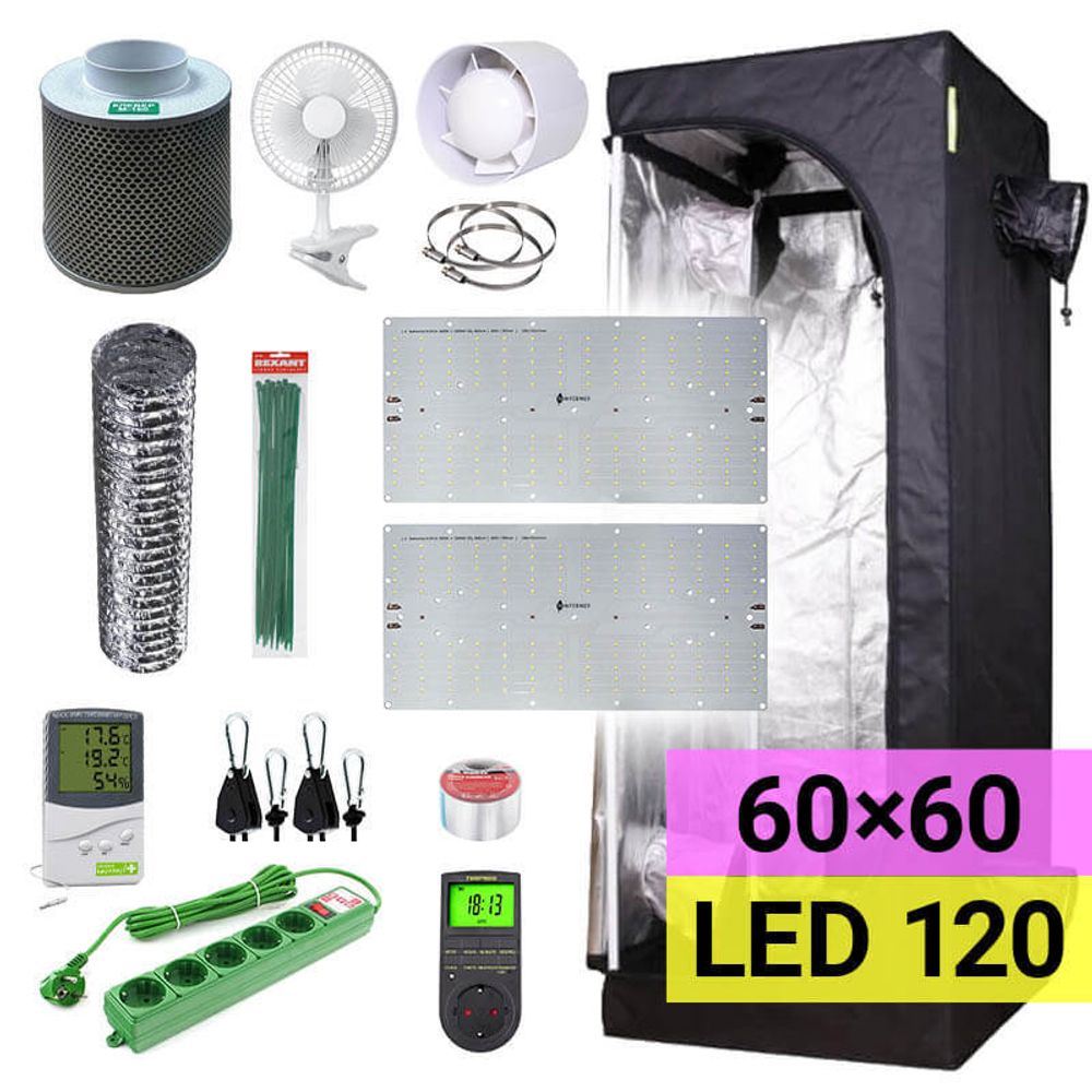 Готовый Гроубокс PROBOX Basic 60 Quantum Board 120W