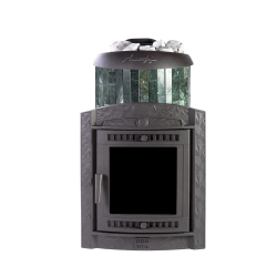 Печь банная «Атмосфера L» в ламелях «Змеевик»