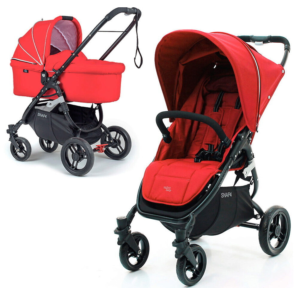 Детская коляска Valco baby Snap 4 2 в 1 Fire red